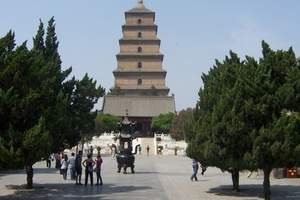 北京到陕西旅游 西安旅游 兵马俑明城墙大雁塔广场精品小团四日