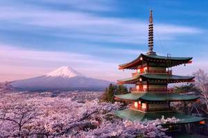 北京到日本6日游,日本富士山,银座,东京,去日本富士山游报价