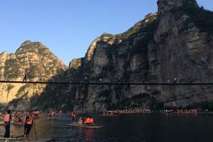 北京周边十渡东湖港美景一日游   赠送七彩玻璃栈道 皮艇漂流