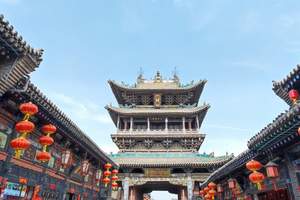 北京高铁去山西平遥古城、壶口瀑布 乔家大院 太原古县城四日游