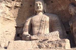 北京到山西旅游 大同北岳恒山 云冈石窟 悬空寺双汽二日游
